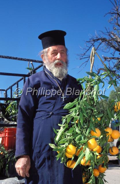 chypre 23.JPG - Portrait d'un moine orthodoxe (pope)AkamasChypre